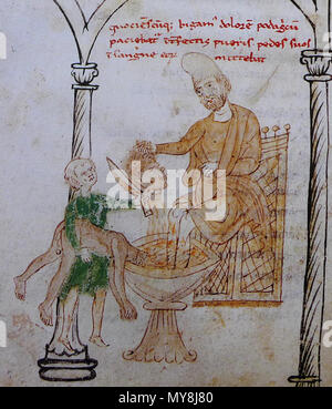 . Čeština: Matteo di Ajello . 9 dicembre 2015, 14:02:38. Petrus de Ebulo 27 Ajello lazen Foto Stock