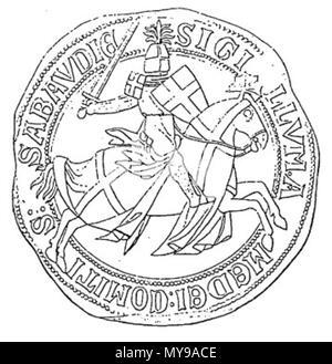 . Inglese: Amadeus V, Conte di Savoia . Data sconosciuta. Unknown 36 Amadeus5 Foto Stock