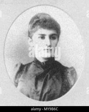 . Inglese: la principessa Anastasia Petrović-Njegoš del Montenegro . tra circa 1895 e circa 1900. 38 sconosciuto Anastasia von Montenegro01 Foto Stock