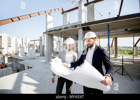 La gente di affari sulla struttura Foto Stock