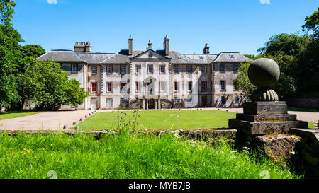 Newhailes House stile Palladiano villa in Newhailes station wagon. Midlothian, Scotland, Regno Unito Foto Stock