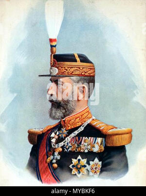 . Carol I re di Romania (1866 - 1914) . tra 1881 e 1895. Vinkhuijzen, Hendrik Jacobus - Collector 99 Carolu Iiu Foto Stock