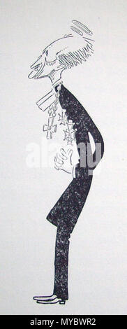 . Inglese: immagine del disegno di fatturazione Gottfrid Svenska: Foto av av karikatyr Gottfrid Billing . Ivar Starkenberg 262 Ivar Starkenberg. Gottfrid Billing Foto Stock