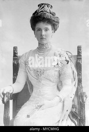 La principessa di Teck, principessa Alice, contessa di Athlone (1883-1981), moglie di General Maggiore Alexander Cambridge Foto Stock