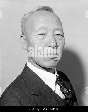 Syngman Rhee Syngman Rhee (1875 - 1965) a sud coreano politico, il primo e l'ultimo capo di Stato del governo provvisorio della Repubblica di Corea e Presidente della Corea del Sud dal 1948 al 1960. Foto Stock