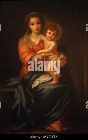 . Inglese: la Madonna e il bambino da Maria solari . 17 ottobre 2011 336 la Madonna e il bambino da Maria Solari Foto Stock