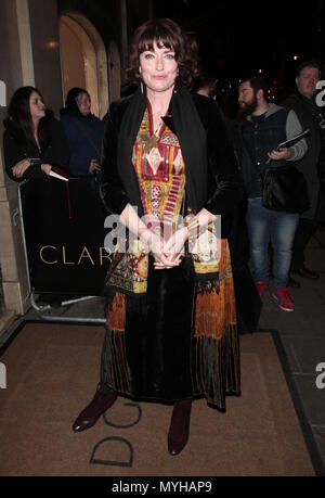 Londra, UK, 8 Febbraio 2018: Anna Chancello assiste il London Evening Standard British Film Awards al Claridges Hotel di Londra Foto Stock