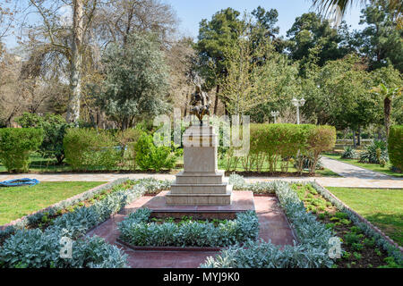 Tehran, Iran - 18 Marzo 2018 Monumento a Alexander Griboyedov era un diplomatico russo, Drammaturgo, poeta e compositore in ambasciata della Russia Foto Stock