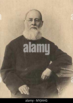 . Русский: Козлов Алексей Александрович (1831-1901), русский философ и публицист. Xix secolo. Sconosciuto 302 Kozlov-filosof Foto Stock