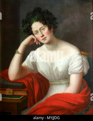 288 Józef Oleszkiewicz - Ritratto di Maria Szymanowska Foto Stock