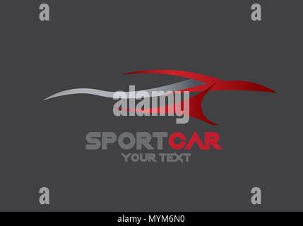 Sport marca auto Illustrazione Vettoriale