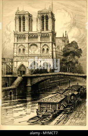 . Inglese: Parigi, Notre-Dame vue du Pont Saint-Michel - gravure de Charles Pinet (19,5 x 28 cm) . 7 dicembre 2013, 18:02:56. Charles Pinet (1867-1932) nomi alternativi Charles F. Pinet Descrizione pittore francese Data di nascita e morte 22 Gennaio 1867 10 agosto 1932 Luogo di nascita e morte di Parigi, Francia Parigi, Francia sede di lavoro Paesi Bassi (1900 - 1925); Haarlem (1900 - 1925) Autorità di controllo : Q2960017 VIAF: 220256210 SUDOC: RKD 111639557: 95906 408 Paris - Notre Dame vue du Pont Saint-Michel Foto Stock