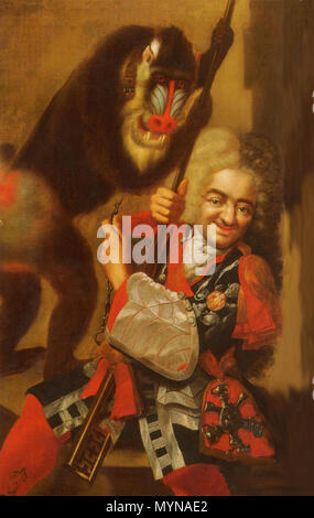 . Perkeo. Heidelberg,Pfalzisches museum . inizio 18 c.. Sconosciuto 416 Perkeo originale Foto Stock