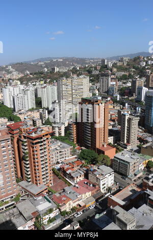 Sabana Grande Caracas. Zona residenziale di Caracas. 2018. Kirschstein Marcos y Vicente Quintero Foto Stock
