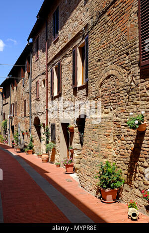 Casole d'elsa, Toscana, Italia Foto Stock