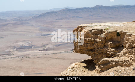 Paesaggio di Makhtesh Ramon, Israele Foto Stock