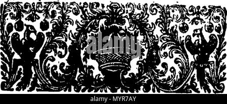 . Inglese: Fleuron dal libro: un saggio sulla Sig. Hume il saggio sui miracoli. Da William Adams, M. A. Ministro di St. Chad's, Salop e Cappellano al Signore Vescovo di Landaff. 321 Un saggio sulla Sig. Hume il saggio sui miracoli Fleuron T031439-2 Foto Stock