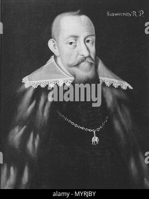 . Ritratto di Re Sigismondo III Vasa (1566-1632) . 1620 s 365 Sigismondo III di Polonia Foto Stock