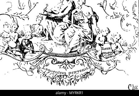 . Inglese: Fleuron dal libro: un saggio verso un ulteriore miglioramento del corto-mano, da Philip Gibbs. 327 Un saggio verso un ulteriore miglioramento del corto-mano, da Philip Gibbs. Fleuron T000922-1 Foto Stock