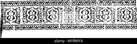 . Inglese: Fleuron dal libro: un esame di un discorso tardiva dei motivi e dei motivi della religione cristiana. Con le scuse per il sig. Whiston la libertà di scrivere. 331 L'esame di un discorso tardiva dei motivi e dei motivi della religione cristiana Fleuron T104093-4 Foto Stock