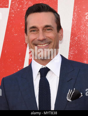 Los Angeles, California, USA. Il 7 giugno, 2018. JON HAMM arriva presso il TAG premiere mondiale al Regency Village Theatre di Westwood, California. Credito: Billy Bennight/ZUMA filo/Alamy Live News Foto Stock