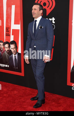 Los Angeles, California, USA. Il 7 giugno, 2018. JON HAMM arriva presso il TAG premiere mondiale al Regency Village Theatre di Westwood, California. Credito: Billy Bennight/ZUMA filo/Alamy Live News Foto Stock