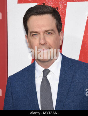 Los Angeles, California, USA. Il 7 giugno, 2018. ED HELMS arriva presso il TAG premiere mondiale al Regency Village Theatre di Westwood, California. Credito: Billy Bennight/ZUMA filo/Alamy Live News Foto Stock