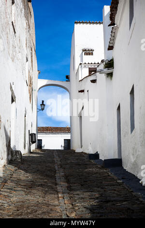 Tipico villaggio di Monsaraz Portogallo Foto Stock