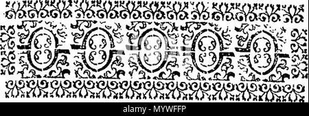 . Inglese: Fleuron dal libro: Arabian Nights entertainments. Consistente in mille e una storie: raccontata dai Sultaness delle Indie, ... Tradotto in francese dal Arabian MSS. da M. Galland, ... e ora fatto in inglese dall'ultima edizione di Parigi. ... 373 Arabian Nights entertainments Fleuron T068148-7 Foto Stock