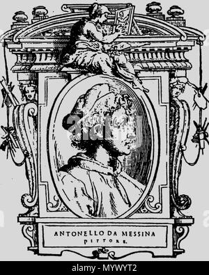 . Illustratio da 'Le vite' da Giorgio Vasari, edizione del 1568. Per l'artista ritratto vedere filename . 1568. Giorgio Vasari (1511-1578) nomi alternativi descrizione Vasari pittore italiano, architetto e storico della data di nascita e morte 30 Luglio 1511 27 Giugno 1578 Luogo di nascita e morte Arezzo Firenze sede di lavoro Firenze, Rom, Arezzo competente controllo : Q128027 VIAF:?ISNI 46768219:?0000 0001 2130 9590 ULAN:?500017608 LCCN:?n79084160 NLA:?35578126 WorldCat engravours sconosciuto 371 AntonolloPortrait Foto Stock