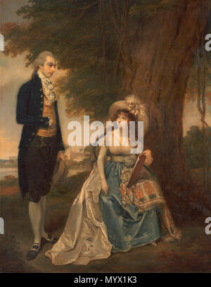 . Il sig. e la Sig.ra Fraser . 1785 a 1790 381 Arthur William Devis - il sig. e la Sig.ra Fraser - Google Art Project Foto Stock