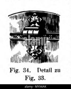 . Inglese: Xilografia illustrazione di un dettaglio di una testa argento reliquiario di San Livinus (XIV sec.) nel Tesoro della Basilica di San Servatius di Maastricht, Paesi Bassi. Uno dei 66 illustrazioni di Bock Willemsen's 1872 la pubblicazione sui tesori della chiesa di San Servatius e Nostra Signora, sia nel Trattato di Maastricht. . 1872. artista sconosciuto, prima di 1872 5 Bock &AMP; Willemsen, Maestricht (1872) 34 Foto Stock