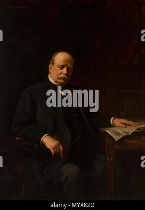 . Persona rappresentata: George Reid inglese: Il Rt. L'on. Sir George Houstoun Reid GCB GCMG KC, Primo Ministro dell'Australia (1904-05). 1 George Reid, 1916 (John Longstaff) Foto Stock