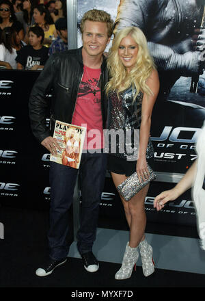 Spencer e Heidi Montag - Pratt - GI-Joe la premiere al Chinese Theatre di Los AngelesHeidi Montag PrattSpencer 17 evento nella vita di Hollywood - California, tappeto rosso Evento, STATI UNITI D'AMERICA, industria cinematografica, celebrità, fotografia, Bestof, arte cultura e intrattenimento, celebrità moda, migliori della vita di Hollywood, evento nella vita di Hollywood - California, moquette rossa e dietro le quinte, musica celebrità, Topix, coppia, famiglia ( marito e moglie ) e i bambini- figli, fratelli e sorelle inchiesta tsuni@Gamma-USA.com, Credito Tsuni / USA, 2006-2009 Foto Stock