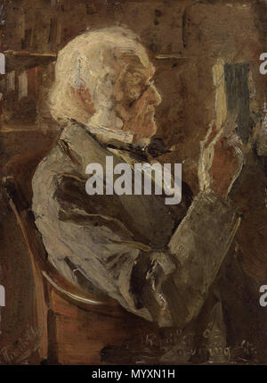 . Vedere il sito Web di origine per ulteriori informazioni. . Ritratto di William Gladstone . 1893 41 William Ewart Gladstone dal Principe Pierre Troubetskoy Foto Stock