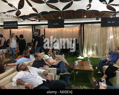 Napa California, Stati Uniti d'America. 27 Maggio, 2017. Pubblico presso il Festival BottleRock Credito: beccalynnweeks/StockimoNews/Alamy Live News Foto Stock