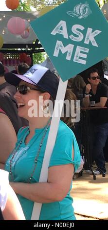 Napa California, Stati Uniti d'America. 27 Maggio, 2017. Pubblico presso il Festival BottleRock Credito: beccalynnweeks/StockimoNews/Alamy Live News Foto Stock