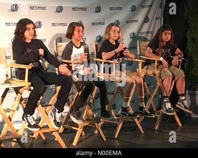 Napa Valley, California, 28 maggio 2017 - I Caschi a BottleRock Festival - Photo credit: Becca Lynn settimane/Stockimo Credito: beccalynnweeks/StockimoNews/Alamy Live News Foto Stock