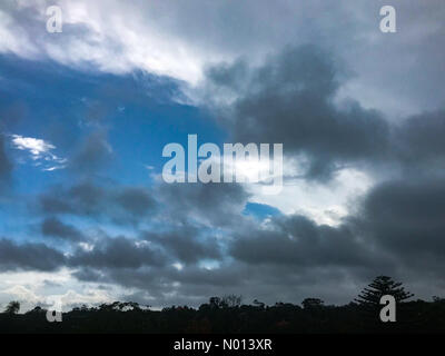 16 Dicembre 2020 Meteo: Nuvole di pioggia viste su Killara, nuovo Galles del Sud, Australia Credit: Mjmediabox/StockimoNews/Alamy Live News Foto Stock