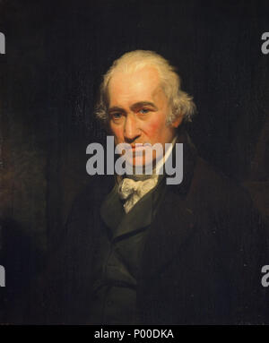 . Inglese: John Partridge; dopo il Sir William Beechey John Partridge; dopo il Sir William Beechey 53 James Watt-1736-1819-engineer-inventore-di-il-stea Foto Stock