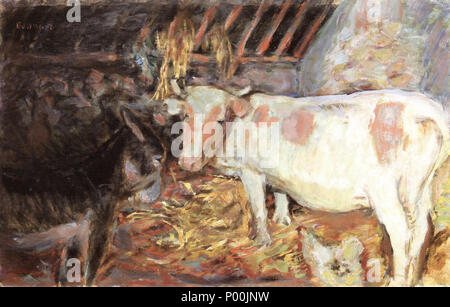 . Русский: dipinti di Pierre Bonnard . prima di 1947. Pierre Bonnard 82 Pierre Bonnard Barn Foto Stock