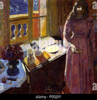 . Русский: dipinti di Pierre Bonnard . prima di 1947. Pierre Bonnard 83 Pierre Bonnard la tazza di latte Foto Stock