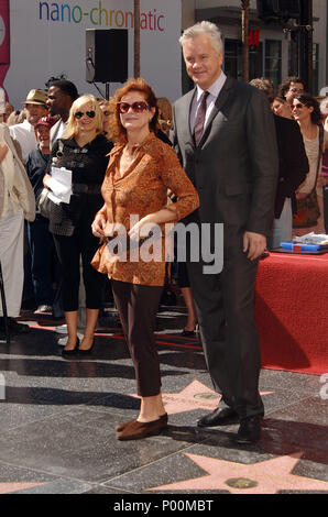 Tim Robbins e Susan Sarandon - Tim Robbins ha celebrato il suo cinquantesimo compleanno con una stella sulla Hollywood Walk of Fame a Los Angeles.RobbinsTim SarandonSusan 18 evento nella vita di Hollywood - California, tappeto rosso Evento, STATI UNITI D'AMERICA, industria cinematografica, celebrità, fotografia, Bestof, arte cultura e intrattenimento, celebrità moda, migliori della vita di Hollywood, evento nella vita di Hollywood - California, moquette rossa e dietro le quinte, musica celebrità, Topix, coppia, famiglia ( marito e moglie ) e i bambini- figli, fratelli e sorelle inchiesta tsuni@Gamma-USA.com, Credito Tsuni / USA, 2006-2009 Foto Stock