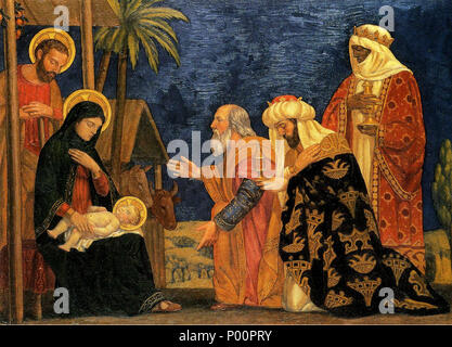 . Inglese: i Magi . circa 1915 98 magi henry siddons mowbray 1915 Foto Stock