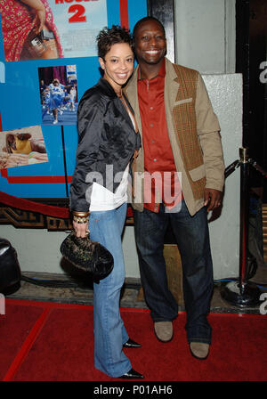 Guy Torry e Monica arrivando al Grande Mamma's House 2 Premiere al Chinese Theatre di Los Angeles. 25 gennaio 2006.TorryGuy Monica284 evento nella vita di Hollywood - California, tappeto rosso Evento, STATI UNITI D'AMERICA, industria cinematografica, celebrità, fotografia, Bestof, arte cultura e intrattenimento, celebrità moda, migliori della vita di Hollywood, evento nella vita di Hollywood - California, moquette rossa e dietro le quinte, musica celebrità, Topix, coppia, famiglia ( marito e moglie ) e i bambini- figli, fratelli e sorelle inchiesta tsuni@Gamma-USA.com, Credito Tsuni / USA, 2006-2009 Foto Stock