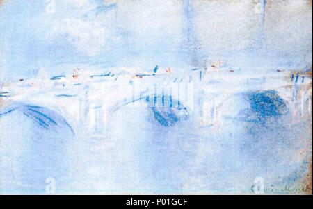 . Nederlands: "ponte di Waterloo, London' van Claude Monet (1901). Foto AP - Politie R'dam . 16 ottobre 2012, 23:31:36. Claude Monet (1840-1926) nomi alternativi Oscar-Claude Monet Descrizione pittore francese Data di nascita e morte 14 novembre 1840 5 dicembre 1926 Luogo di nascita e morte Parigi Giverny periodo di lavoro impressionismo sede di lavoro Parigi; Argenteuil; Vétheuil; Poissy; Autorità di Giverny controllo : Q296 VIAF:?ISNI 24605513:?0000 0001 2124 4328 ULAN:?500019484 LCCN:?n79055527 NLA:?35358556 WorldCat 8 Waterloo Bridge di Londra Foto Stock