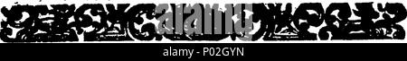 . Inglese: Fleuron dal libro: un catalogo di diverse migliaia di volumi, in cui sono molti utili e curiosi libri in tutte le parti dell'apprendimento, in Greco, Latino, Italiano, Francese, Spagnolo e Inglese: per la generalità in ottime condizioni, molti curiosamente legato, e quasi tutti i Gilt sul retro, o lettera'd: che sarà venduto molto economici, mercoledì il 7 di questo istante gennaio, 1735, e di continuare ogni giorno fino a quando tutti sono venduti da ulivi Payne, libraio, a Orazio' ... Corte Tonda, oltre contro York-Buildings nel trefolo. I cataloghi possono essere era gratis e del sig. Strahan, in Cornhill; il sig. Mears, o Foto Stock