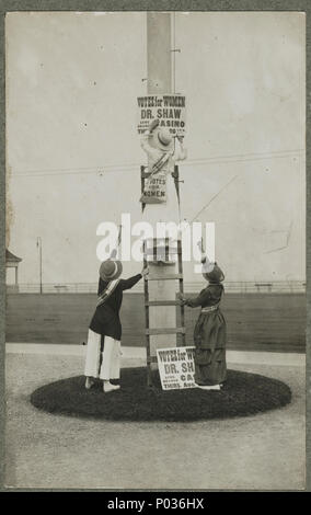 Campagna di suffragio giorni nel New Jersey Foto Stock