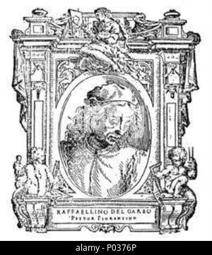 . Illustratio da 'Le vite' da Giorgio Vasari, edizione del 1568. Per l'artista ritratto vedere filename . 1568. Giorgio Vasari (1511-1578) nomi alternativi descrizione Vasari pittore italiano, architetto e storico della data di nascita e morte 30 Luglio 1511 27 Giugno 1578 Luogo di nascita e morte Arezzo Firenze sede di lavoro Firenze, Rom, Arezzo competente controllo : Q128027 VIAF:?ISNI 46768219:?0000 0001 2130 9590 ULAN:?500017608 LCCN:?n79084160 NLA:?35578126 WorldCat engravours sconosciuto 14 091 le vite, Raffaellino del Garbo Foto Stock