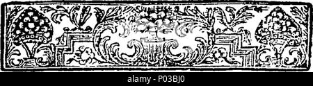 . Inglese: Fleuron dal libro: Una corsa in grassetto per una moglie. Una commedia. Dall'autore del busie-corpo e la gamester. 25 una corsa in grassetto per una moglie. Una commedia. Dall'autore del busie-corpo e la gamester. Fleuron N015403-5 Foto Stock